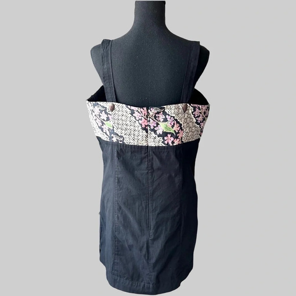 NWT Vintage  Maggie Walt Straps Black Batik Antika Tunic - Picture 3 of 14